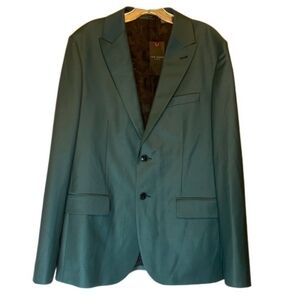 Ted Baker Slim Fit Wool Tonic Blazer Green Size Medium